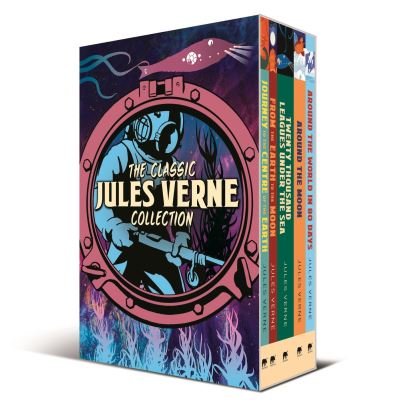 Cover for Jules Verne · The Classic Jules Verne Collection: 5-Book paperback boxed set - Arcturus Classic Collections (Bok) (2021)