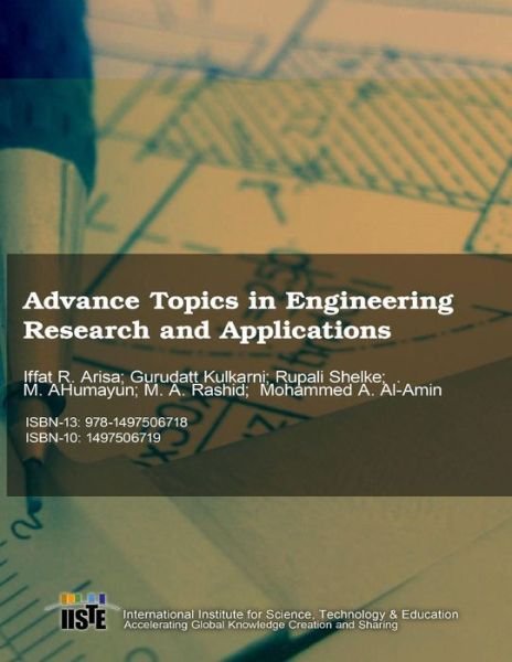 Cover for Iffat R Arisa · Advance Topics in Engineering Research and Applications (Paperback Book) (2014)