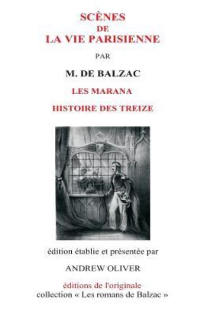 Cover for M de Balzac · Scenes de la vie parisienne (Paperback Book) (2015)