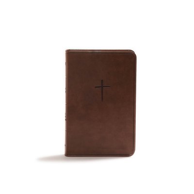 Cover for CSB Bibles by Holman CSB Bibles by Holman · CSB Compact Bible, Brown LeatherTouch, Value Edition (Leather Book) (2018)