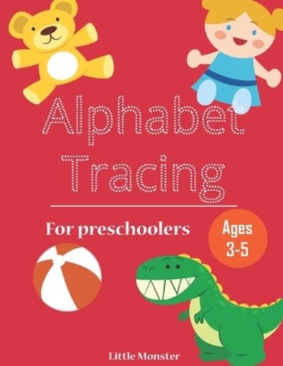 Cover for Perfect Letter Tracing Book · Alphabet Trace the Letters (Paperback Book) (2019)