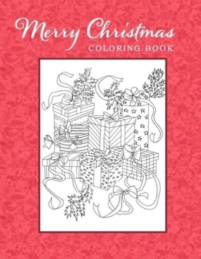 Cover for Blue Brush Press · Merry Christmas Coloring Book (Paperback Bog) (2019)