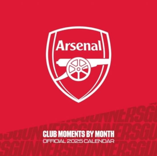 Arsenal FC Legends Square Calendar 2025 (Calendar) (2024)