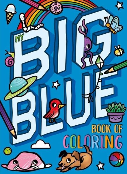 Cover for IglooBooks · My Big Blue Book of Coloring (Bog) (2023)