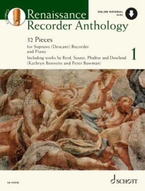 Renaissance Recorder Anthology 1: 32 Pieces for Soprano (Descant) Recorder and Piano. Vol. 1. descant recorder and piano. - Kathryn Bennetts - Livros - Schott Music Ltd.,  London - 9781847615718 - 28 de fevereiro de 2024