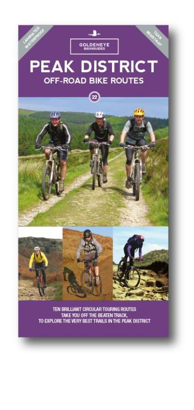Cover for Al Churcher · Peak District Off-Road Bike Routes - Goldeneye Cycling Guides (Map) (2021)