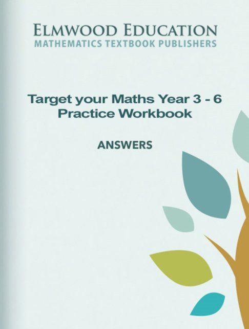 Cover for Stephen Pearce · Target your Maths Year 3-6 Practice Workbook Answers - Target your Maths (Paperback Book) (2018)