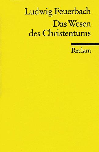 Cover for Ludwig Feuerbach · Reclam UB 04571 Feuerbach.Christentum (Book)