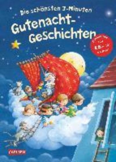 Cover for Katja Reider · Die schönsten 3 Minuten Gutenacht-Geschichten (Gebundenes Buch) (2017)