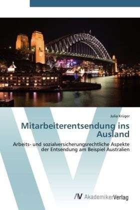 Cover for Krüger · Mitarbeiterentsendung ins Auslan (Bog) (2012)