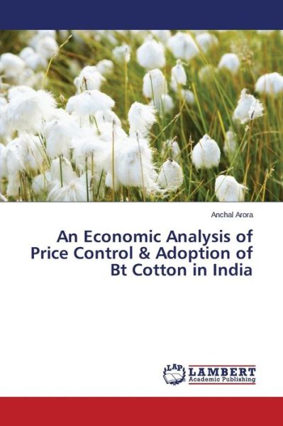 Cover for Arora · An Economic Analysis of Price Con (Book) (2015)