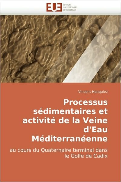 Cover for Vincent Hanquiez · Processus Sédimentaires et Activité De La Veine D'eau Méditerranéenne: Au Cours Du Quaternaire Terminal Dans Le Golfe De Cadix (Paperback Book) [French edition] (2018)