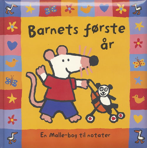 Barnets første år. En Malle-bog til notater - Lucy Cousins - Książki - Gyldendal - 9788702049718 - 16 marca 2007