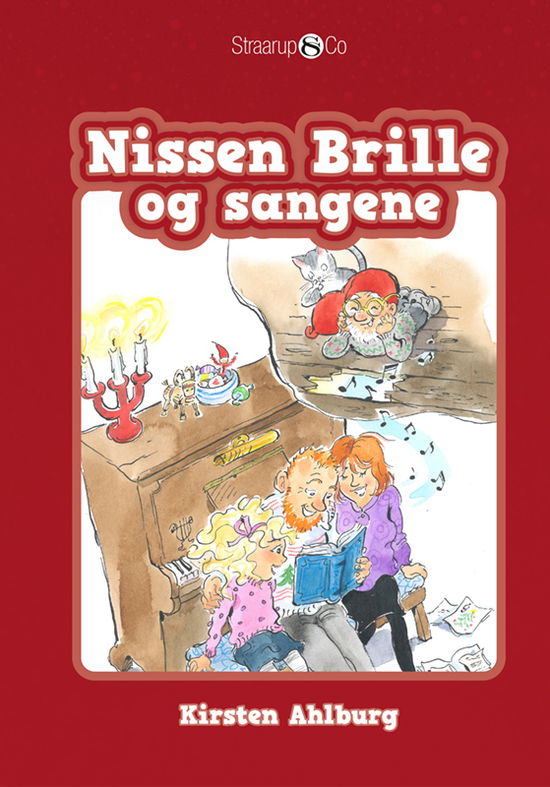 Cover for Kirsten Ahlburg · Nissen Brille: Nissen Brille og sangene (Hardcover Book) [1. Painos] (2021)