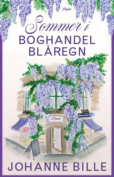Cover for Johanne Bille · Sommer i Boghandel Blåregn (Sewn Spine Book) [1er édition] (2024)