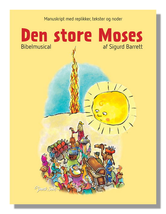 Cover for Sigurd Barrett · Den store Moses (Book) [1. Painos] (2012)