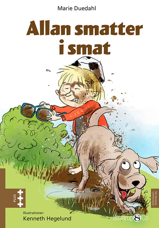 Cover for Marie Duedahl · Plus: Allan smatter i smat (Hardcover Book) [1st edition] (2025)