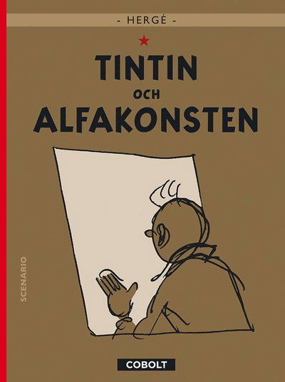 Cover for Hergé · Tintin och alfakonsten (Hardcover Book) (2021)