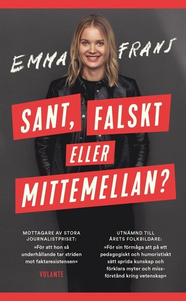 Cover for Emma Frans · Sant, falskt eller mittemellan? (Paperback Book) (2020)