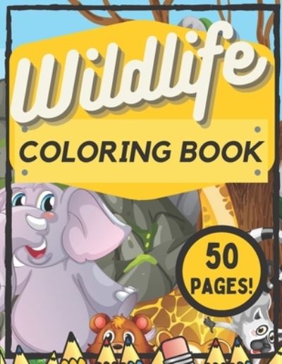 Cover for A C Press · Wildlife Coloring Book (Paperback Book) (2020)