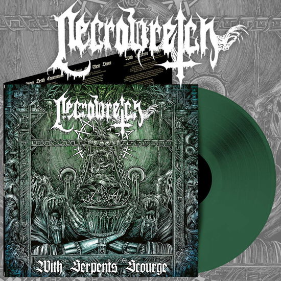 Cover for Necrowretch · With Serpents Scourge (Swamp Green Vinyl) (LP) (2023)