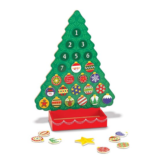 Cover for Melissa And Doug · Countdown To Christmas Wooden Advent Calendar (N/A)