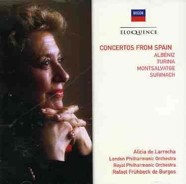 Concertos from Spain - Alicia De Larrocha - Musikk - Eloquence Australia - 0028947629719 - 16. august 2005