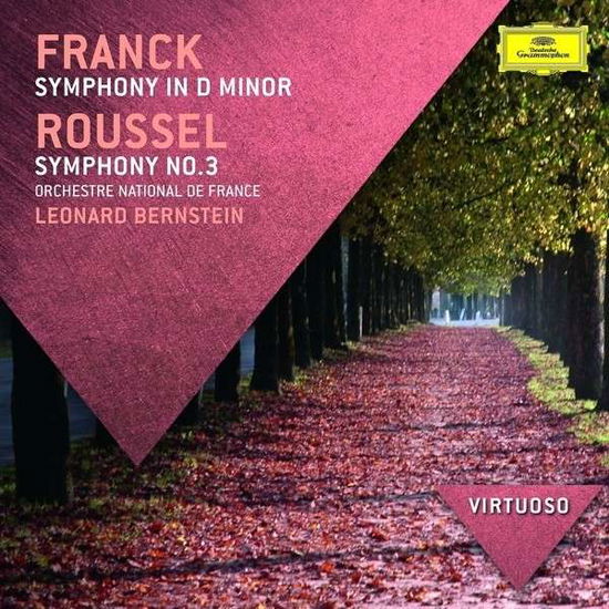 Cover for Bernstein / Orchestre National De France · Virtuoso: Franck - Symphony in D Minor / Roussel (CD) (2014)