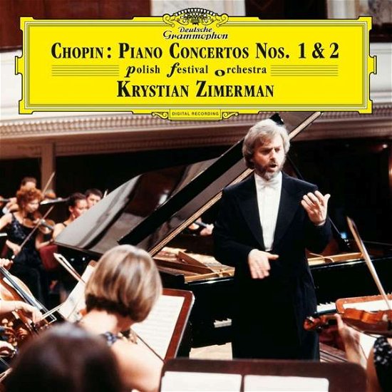Cover for Krystian Zimerman, Polish Festival Orchestra, Krystian Zimerman · Chopin:  Piano Concertos Nos. 1 &amp; 2 (LP) [180 gram edition] (2017)