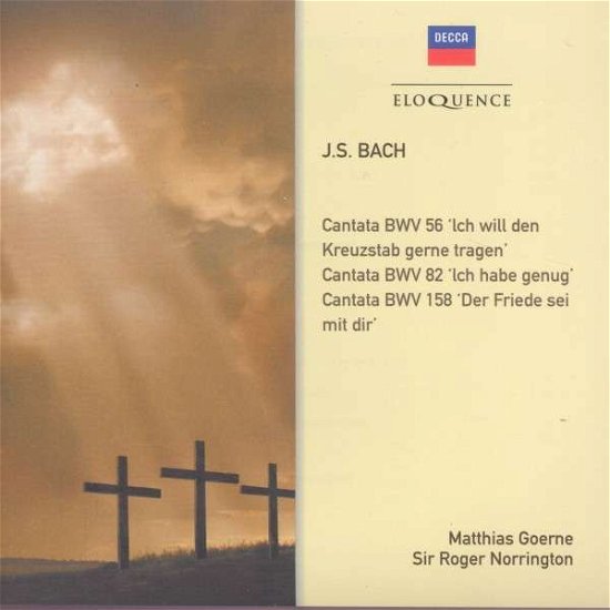 Cantatas bwv 56/bwv 82/ bwv 158 - Sir Roger Norrington - Musik - ELOQUENCE - 0028948057719 - 15 juni 2015
