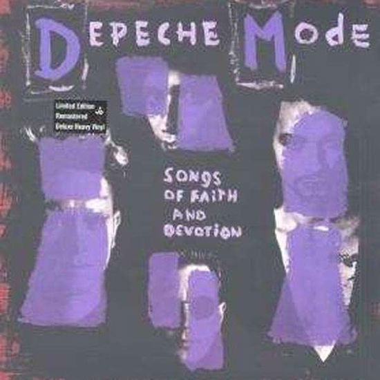 Cover for Depeche Mode · Songs of Faith and Devotion (LP) [Deluxe edition] (2007)