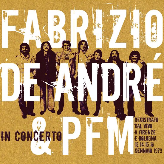 Cover for Andre, Fabrizio De &amp; Pfm · In Concerto (LP) (2023)