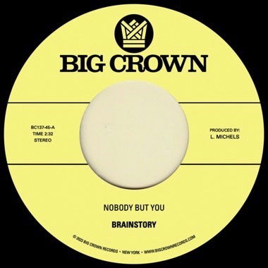 Cover for Brainstory · Nobody But You / Gift Of Life (7&quot;) (2023)