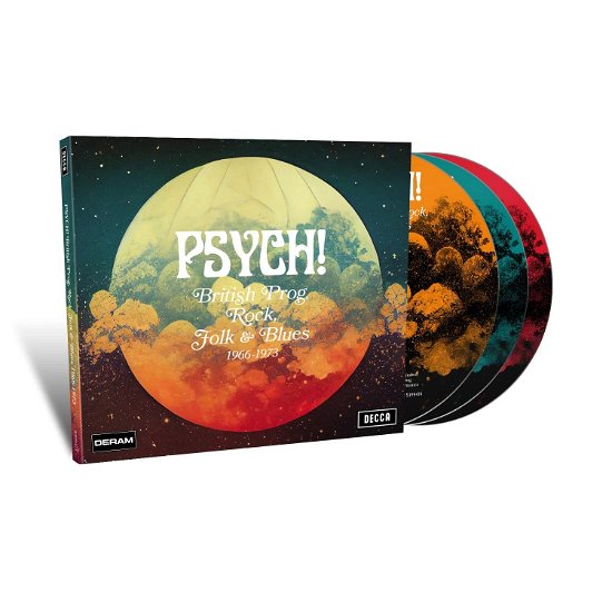 Cover for Psych! British Prog, Rock, Folk &amp; Blues 1966-1973 (CD) (2024)