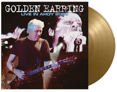 Cover for Golden Earring · Live In Ahoy 2006 (LP) [Limited Gold Vinyl edition] (2023)