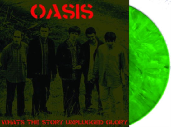 Whats The Story Unplugged Glory (Green Marbled Vinyl) - Oasis - Música - DEAR BOSS - 0637913079719 - 1 de março de 2024