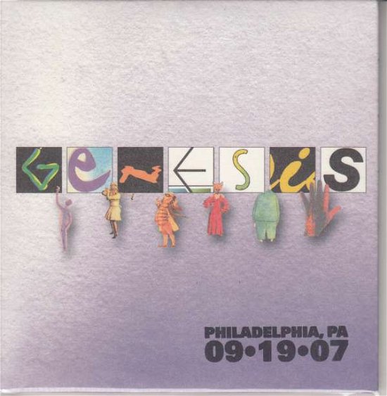 Cover for Genesis · Live - September 19 07 - Philadelphia Pa Us (2) (CD) (2019)