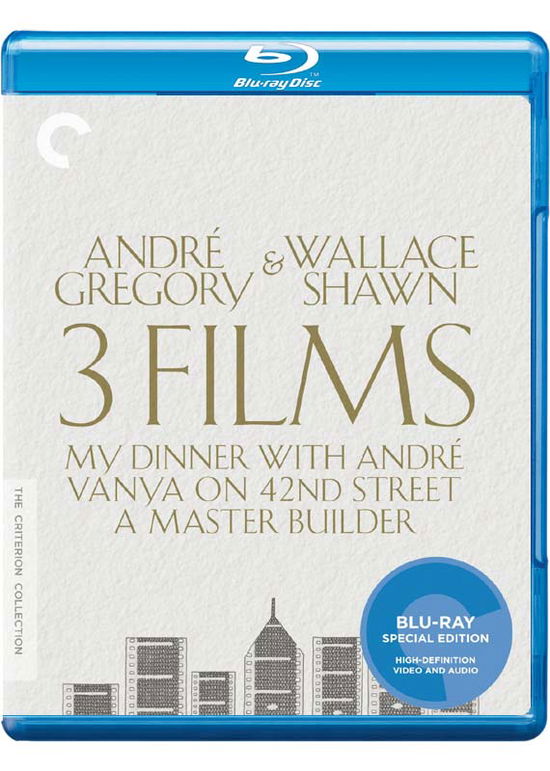 Cover for Criterion Collection · Andre Gregory &amp; Wallace Shawn: 3 Films/bd (Blu-ray) (2015)