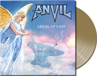 Cover for Anvil · Legal at Last (UK Exclusive Gold Vinyl) (VINYL) [Coloured edition] (2020)