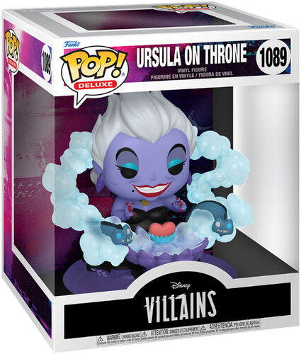 Cover for Pop Deluxe Disney Villains · Pop Deluxe Disney Villains Ursula on Throne (Funko POP!) (2022)