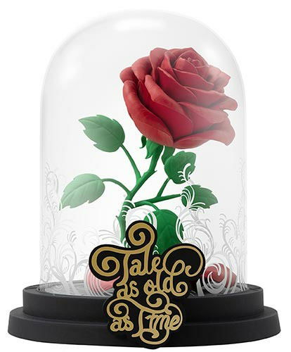 Cover for The Beauty &amp; The Beast · Disney Rose Figurine (Paperback Book) (2024)