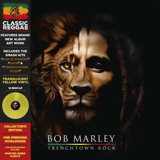 Cover for Bob Marley · Trenchtown Rock Yellow Translucent Vinyl (LP) [Limited edition] (2024)