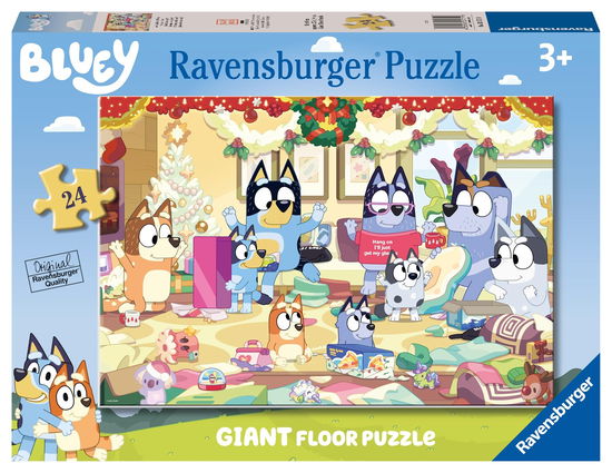 Cover for Unspecified · Bluey Christmas Giant Floor Puzzle 24pc (Jigsaw Puzzle)