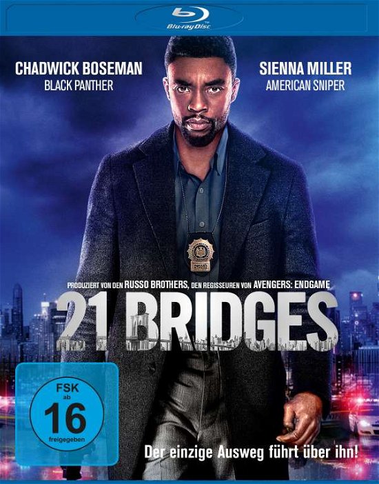 Cover for 21 Bridges/bd (Blu-ray) (2020)