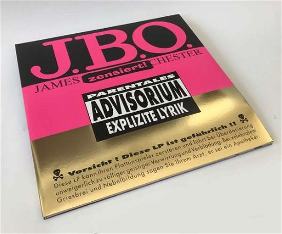 Cover for J.b.o. · Explizite Lyrik (Ltd.gatefold) (VINIL) [Limited edition] (2017)