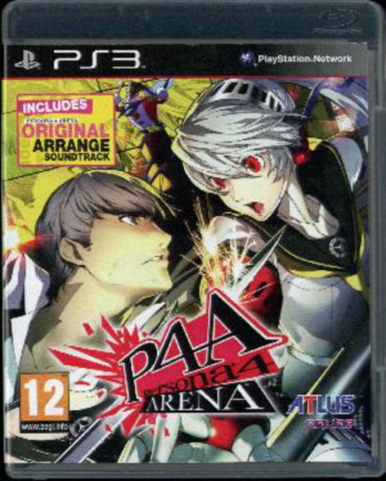Cover for Atlus · Persona 4 Arena (PS3) (2013)