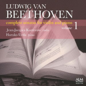 Cover for Jean-jacques Kantorow &amp; Ue · Beethoven: Complete Violin Sonatas Vol.1 (CD) [Japan Import edition] (2010)