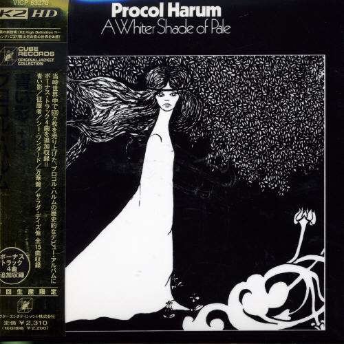 Cover for Procol Harum · A Whiter Shade of Pale -l (CD) [Remastered edition] [Digipak] (2006)