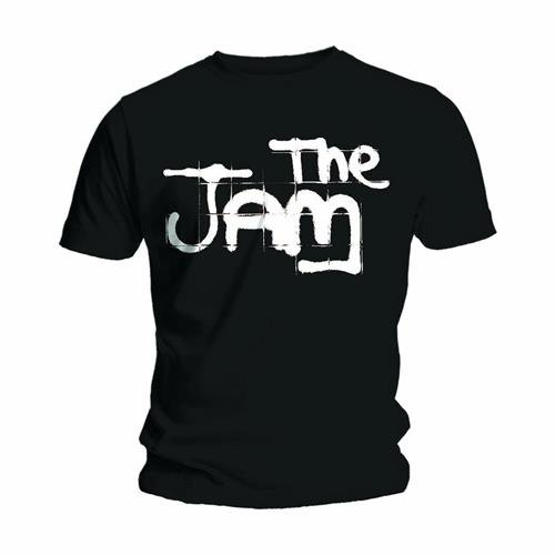 The Jam Unisex T-Shirt: Spray Logo Black - Jam - The - Produtos - Bravado - 5023209631719 - 14 de janeiro de 2015