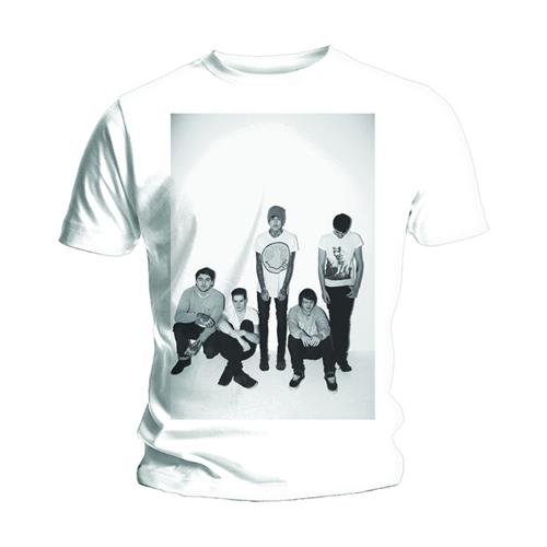 Cover for Bring Me The Horizon · Bring Me The Horizon Unisex T-Shirt: Group Shot (T-shirt) [size M] [White - Unisex edition] (2015)